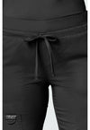 Black - Cherokee Cherokee WW Revolution Women's Scrub Pants - Detail 2 View