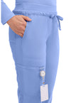 Ciel Blue - Cherokee Cherokee WW Revolution Women's Scrub Pants - Detail 2 View