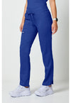Galaxy Blue - Cherokee Cherokee WW Revolution Women's Scrub Pants - Left Side View