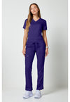 Grape - Cherokee Cherokee WW Revolution Women's Scrub Pants - Detail 1 View