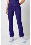 Grape - Cherokee Cherokee WW Revolution Women's Scrub Pants - Right Side View