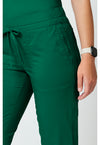Hunter Green - Cherokee Cherokee WW Revolution Women's Scrub Pants - Detail 4 View