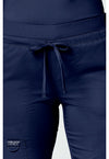 Navy - Cherokee Cherokee WW Revolution Women's Scrub Pants - Detail 2 View