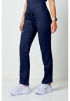 Navy - Cherokee Cherokee WW Revolution Women's Scrub Pants - Left Side View