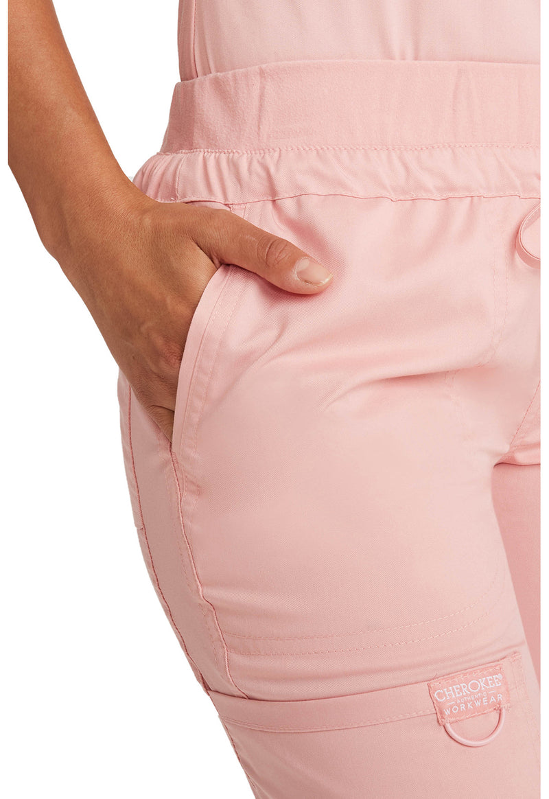 Pink Essence - Cherokee Cherokee WW Revolution Women's Scrub Pants - Detail 2 View