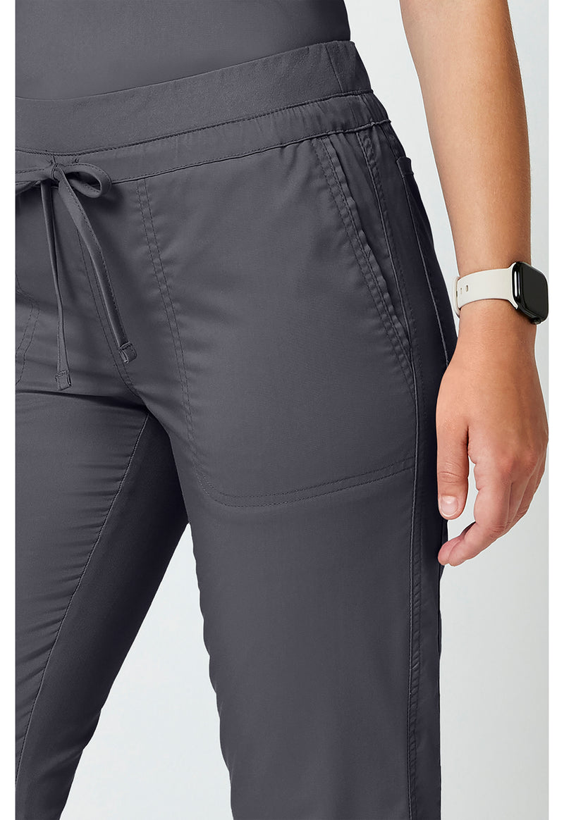Pewter - Cherokee Cherokee WW Revolution Women's Scrub Pants - Detail 4 View