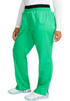 Sparkling Jade - Cherokee Cherokee WW Revolution Women's Scrub Pants - Left Side View