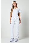 White - Cherokee Cherokee WW Revolution Women's Scrub Pants - Detail 1 View