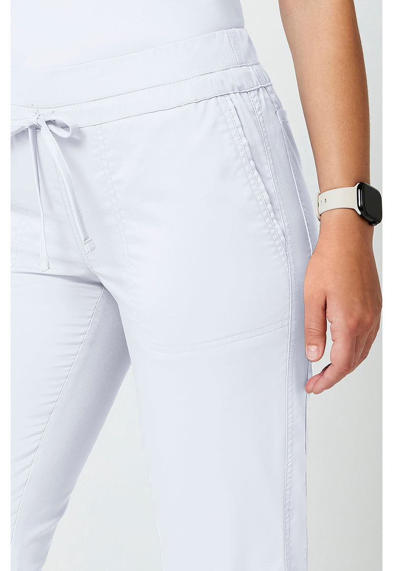 White - Cherokee Cherokee WW Revolution Women's Scrub Pants - Detail 4 View