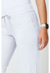White - Cherokee Cherokee WW Revolution Women's Scrub Pants - Detail 4 View