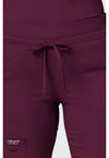 Wine - Cherokee Cherokee WW Revolution Women's Scrub Pants - Detail 2 View