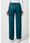 Caribbean Blue - Cherokee WW Revolution Women Scrub Pants - Back View