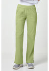 Cucumber - Women's Mid Rise Straight Leg Pull-on Scrub Pants