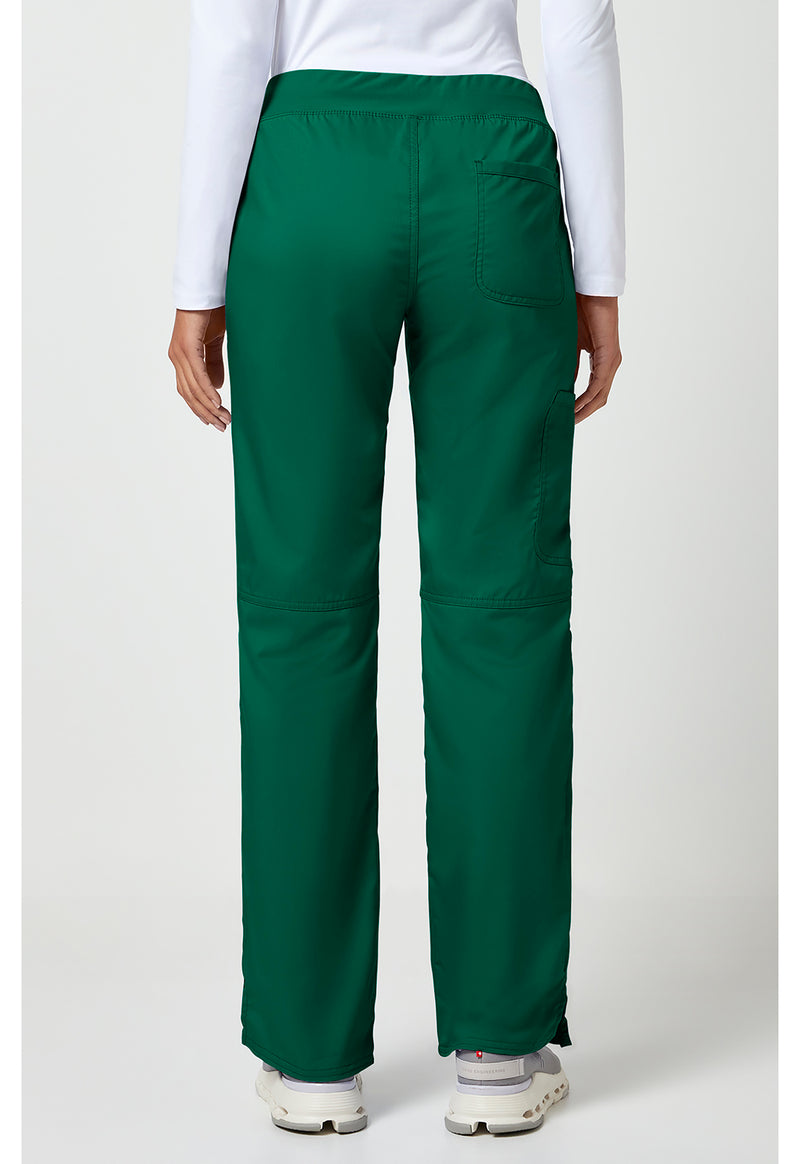 Hunter Green - Cherokee WW Revolution Women Scrub Pants - Back View
