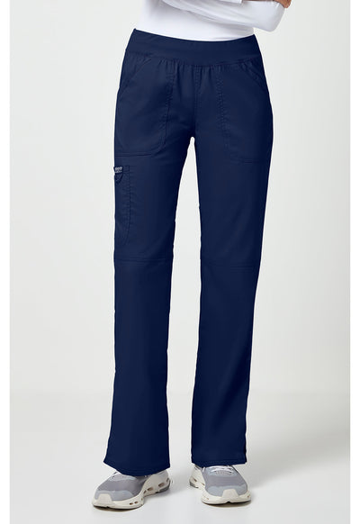 Women's Mid Rise Straight Leg Pull-on Scrub Pants – Regular