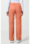 Papaya Juice - Cherokee WW Revolution Women Scrub Pants - Back View