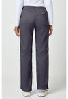 Pewter - Cherokee WW Revolution Women Scrub Pants - Back View