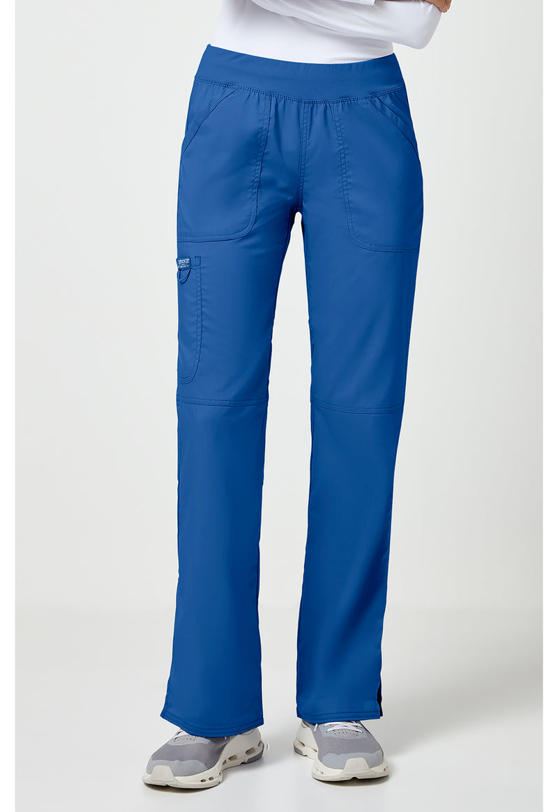 Royal - Cherokee WW Revolution Women Scrub Pants - Front View