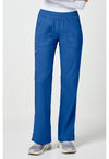 Royal - Women's Mid Rise Straight Leg Pull-on Scrub Pants