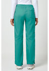 Soft Marine - Cherokee WW Revolution Women Scrub Pants - Back View