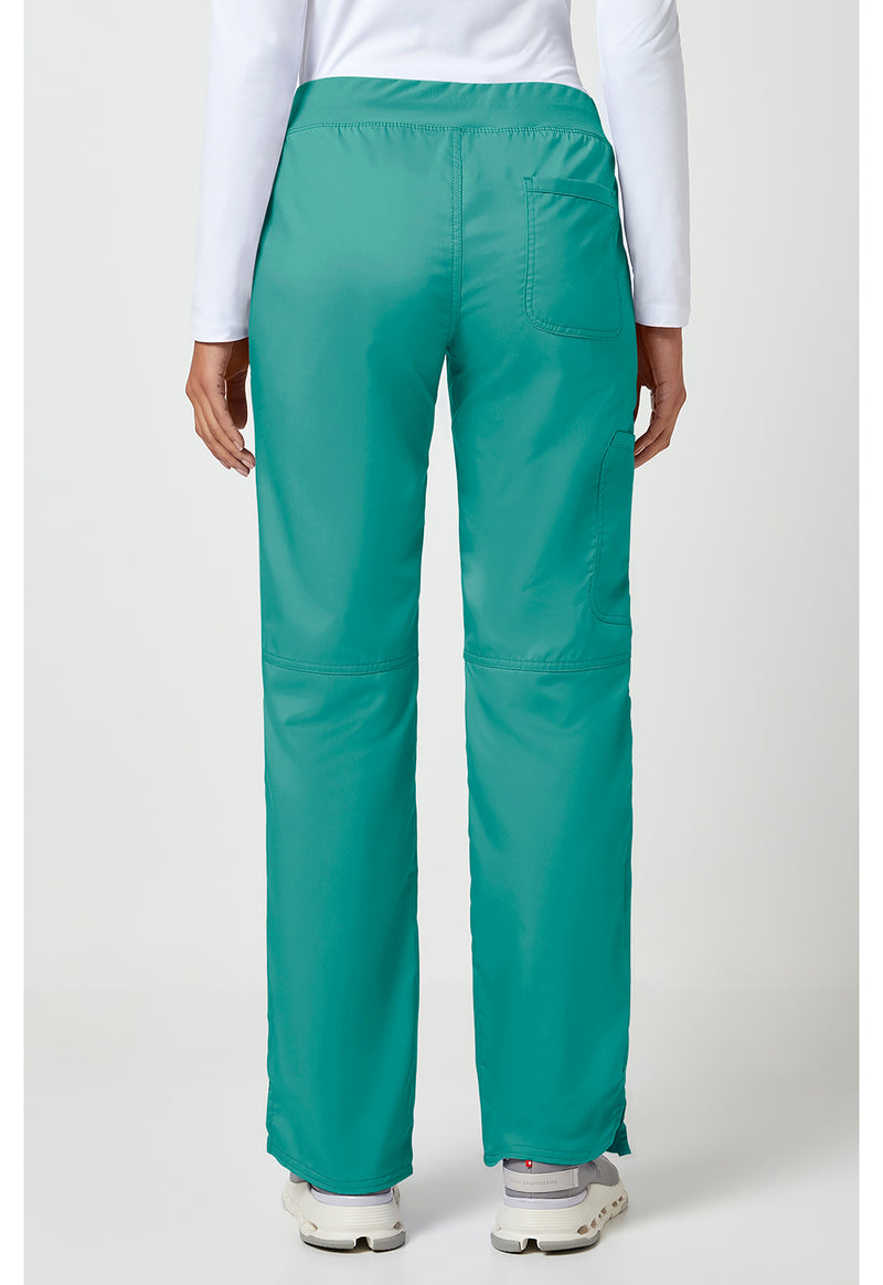 Soft Marine - Cherokee WW Revolution Women Scrub Pants - Back View