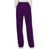 eggplant - Mid Rise Straight Leg Pull-on Pant