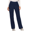 navy - Mid Rise Straight Leg Pull-on Pant