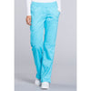 turquoise - Mid Rise Straight Leg Pull-on Pant