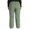 olive - Mid Rise Straight Leg Pull-on Pant