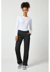 Black - Cherokee Cherokee WW Revolution Women's Scrub Pants - Detail 1 View