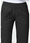 Black - Cherokee Cherokee WW Revolution Women's Scrub Pants - Detail 2 View