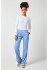 Ciel Blue - Cherokee Cherokee WW Revolution Women's Scrub Pants - Detail 1 View