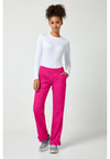 Electric Pink - Cherokee Cherokee WW Revolution Women's Scrub Pants - Detail 1 View