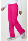 Electric Pink - Cherokee Cherokee WW Revolution Women's Scrub Pants - Left Side View