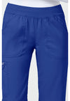 Galaxy Blue - Cherokee Cherokee WW Revolution Women's Scrub Pants - Detail 2 View