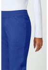 Galaxy Blue - Cherokee Cherokee WW Revolution Women's Scrub Pants - Detail 4 View