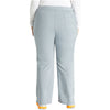 grey - Mid Rise Straight Leg Pull-on Pant
