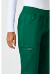 Hunter Green - Cherokee Cherokee WW Revolution Women's Scrub Pants - Detail 3 View