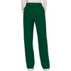 hunter green - Mid Rise Straight Leg Pull-on Pant