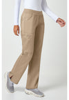 Khaki - Cherokee Cherokee WW Revolution Women's Scrub Pants - Right Side View