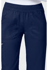 Navy - Cherokee Cherokee WW Revolution Women's Scrub Pants - Detail 2 View