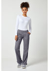 Pewter - Cherokee Cherokee WW Revolution Women's Scrub Pants - Detail 1 View