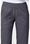 Pewter - Cherokee Cherokee WW Revolution Women's Scrub Pants - Detail 2 View