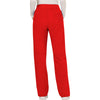 red - Mid Rise Straight Leg Pull-on Pant