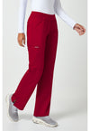 Red - Cherokee Cherokee WW Revolution Women's Scrub Pants - Right Side View