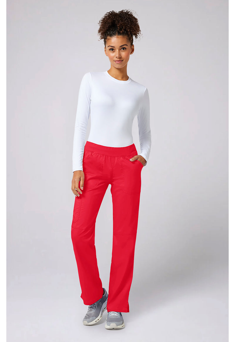 Sweet Paprika - Cherokee Cherokee WW Revolution Women's Scrub Pants - Detail 1 View