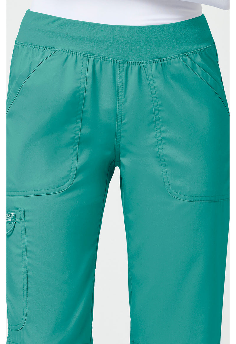Soft Marine - Cherokee Cherokee WW Revolution Women's Scrub Pants - Detail 2 View