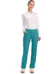 Teal Blue - Cherokee Cherokee WW Revolution Women's Scrub Pants - Detail 1 View