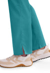 Teal Blue - Cherokee Cherokee WW Revolution Women's Scrub Pants - Detail 3 View