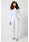 White - Cherokee Cherokee WW Revolution Women's Scrub Pants - Detail 1 View